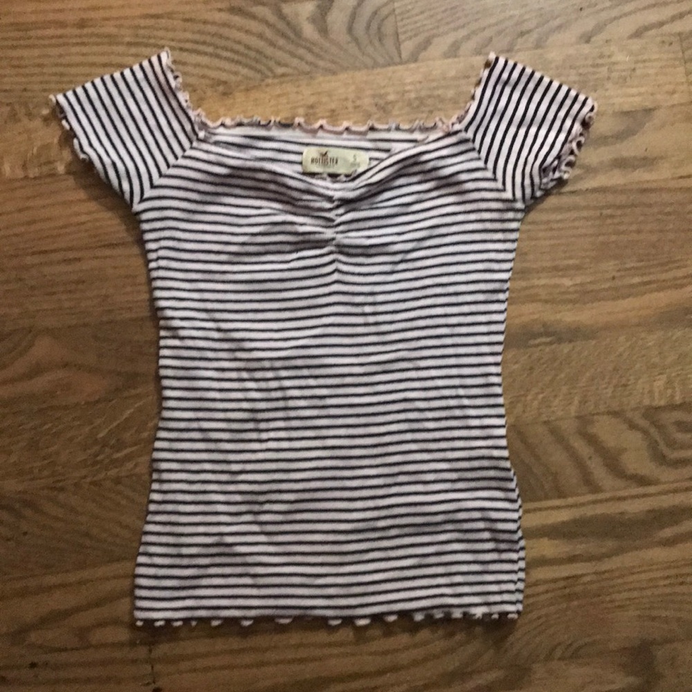 Hollister Striped Top